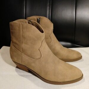 Indigo Road Rd.N Light Brown Tan Boots‎  Booties Size 6M